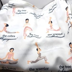 YOGA shower curtain